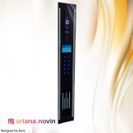 101-شستی آسانسور احضار داخل کابین لمسی شیشه سکوریت همراه باروشنایی جانبی