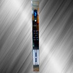 5-شستی احضار داخل کابین طرح معمولی نمراتور سگمنت کلید 204 لیزری استیل نقره ای میرور