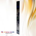 50- شستی احضار داخل کابین طرح میتسوبیشی نمراتور سگمنت استیل دودی میرور کلید LG